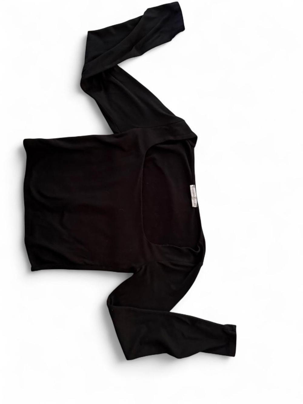 Sincerely Jules black long sleeve top. No sizing tag but size XS/S.